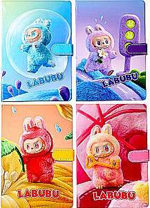 Notebook - Zubastik, 80 sheets, assorted