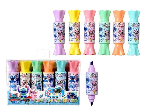 Zestaw zakreślaczy Uświatek, 6 kolorów