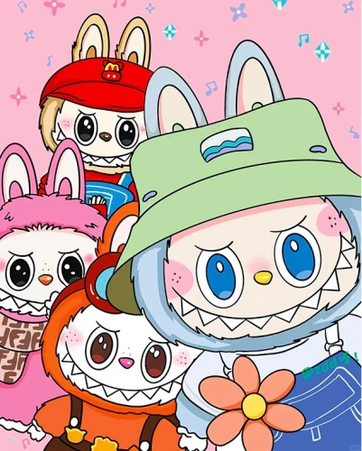 Алмазная мозаика - Зубастик, 23x30 см