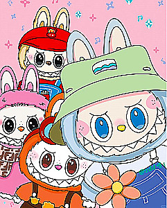 Алмазная мозаика - Зубастик, 23x30 см