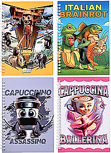 Notepad - Italian Memes, 60 sheets, assorted