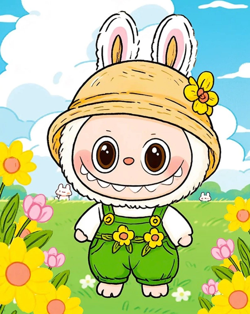 Алмазная мозаика - Зубастик, 23x30 см