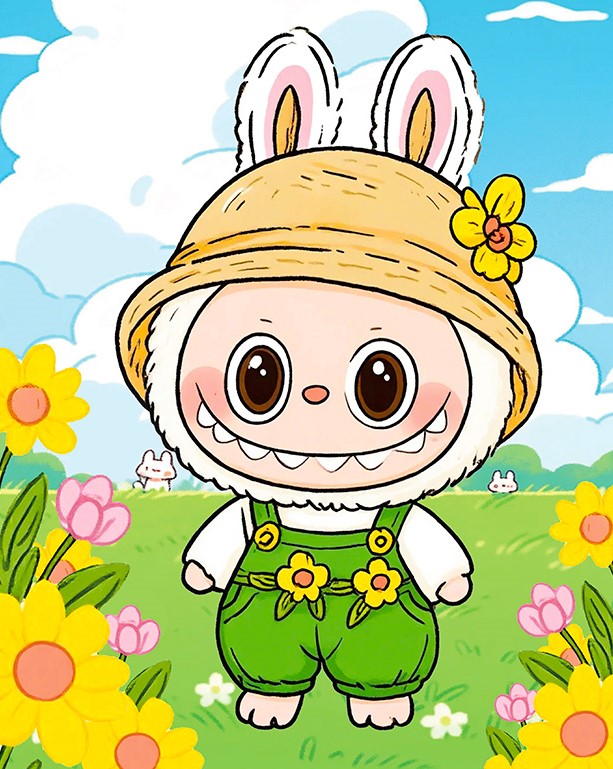 Diamantmalerei - Zubastik, 23x30 cm