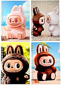 Notepad - Toothier, 60 sheets, lined, assorted