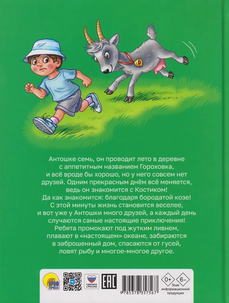 The Sun in Peas. The Adventures of Antoshka and Kostik