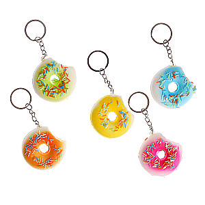 Сквиш - брелок - Пончик, в ассортименте