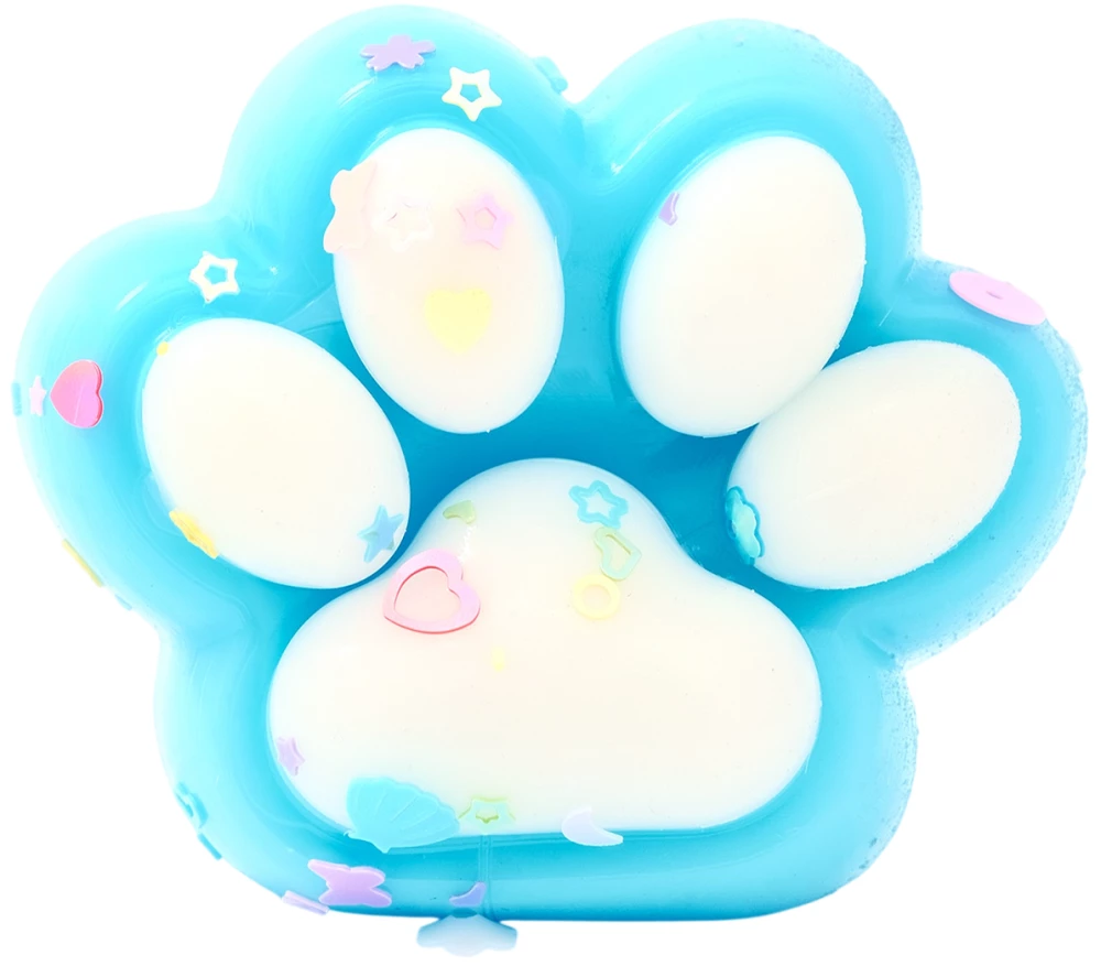 Сквиш антистресс - игрушка - Кошачья лапка, в ассортименте