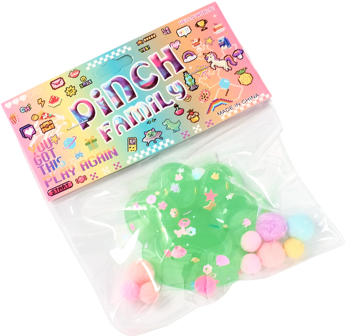 Streso mažinimo žaislas - Katės letena