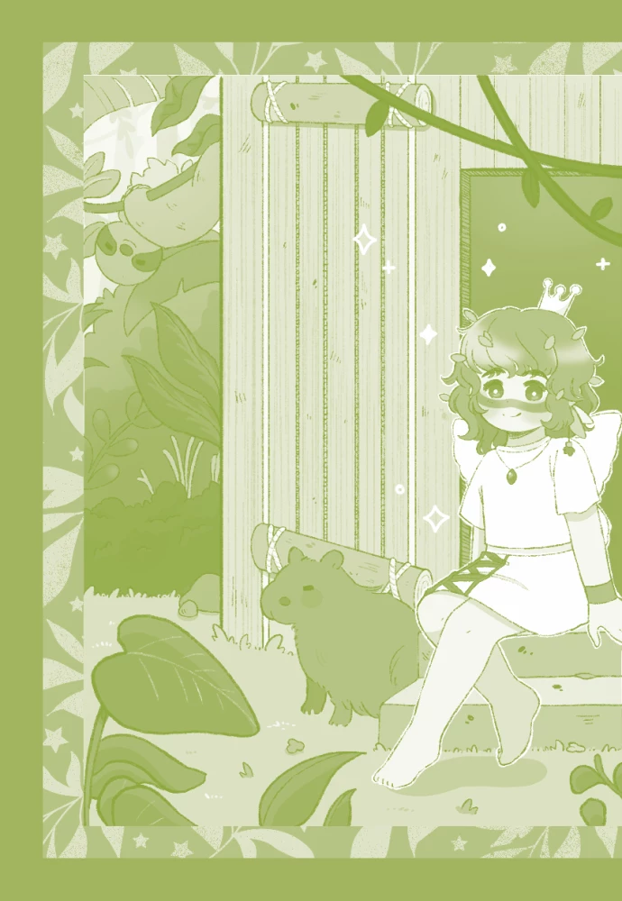 Varavīksnes karaliste. Smaragda mēness burvība