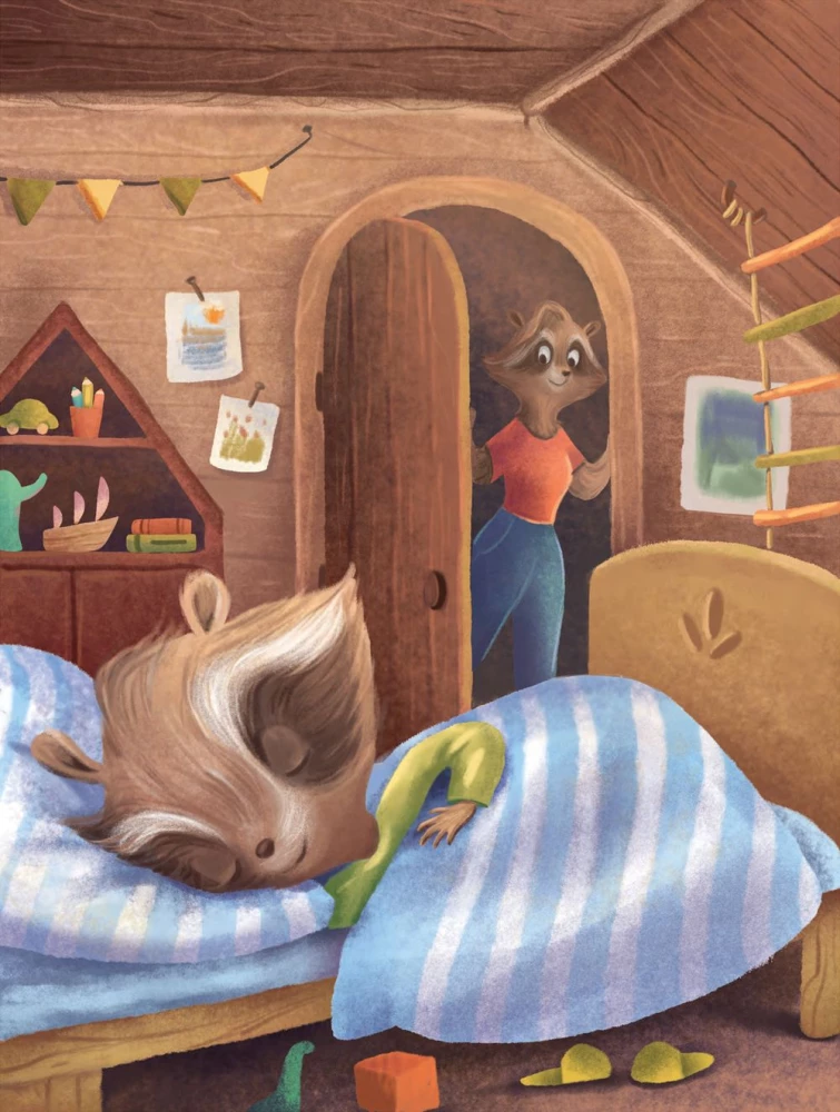 Raccoon Goes to Kindergarten