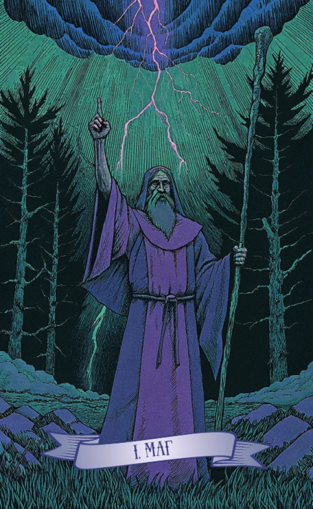 Karty tarota - Stara Ruso, 78 kart