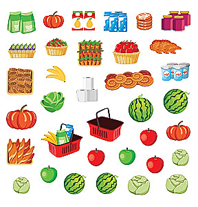 Daržovės, vaisiai ir kiti produktai