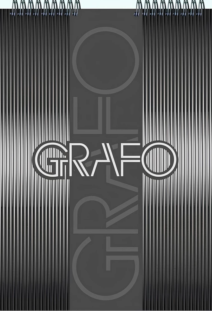 Notebook - Grafo, A4, grid, 50 sheets