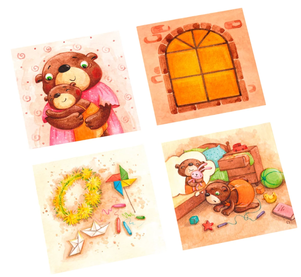 Настольная игра - Мишка в домике. Игра, помогающая радоваться жизни