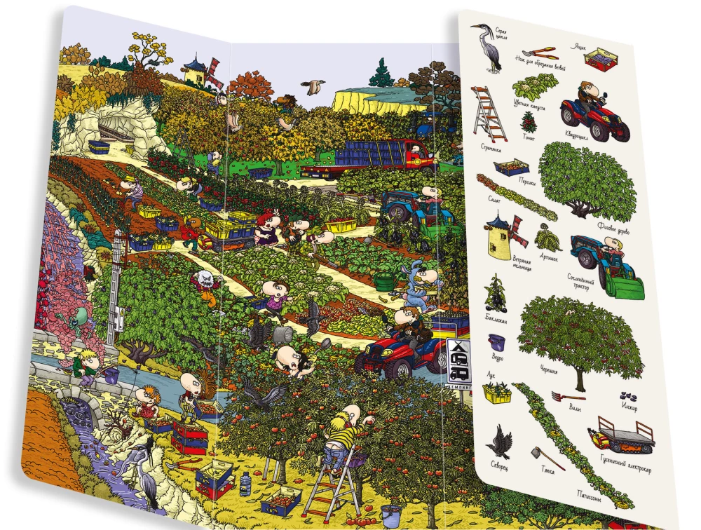 Find and Show. On the Farm