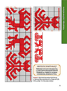 Senās izšūšanas albums. Autentiskas tradicionālās krustdūriena shēmas