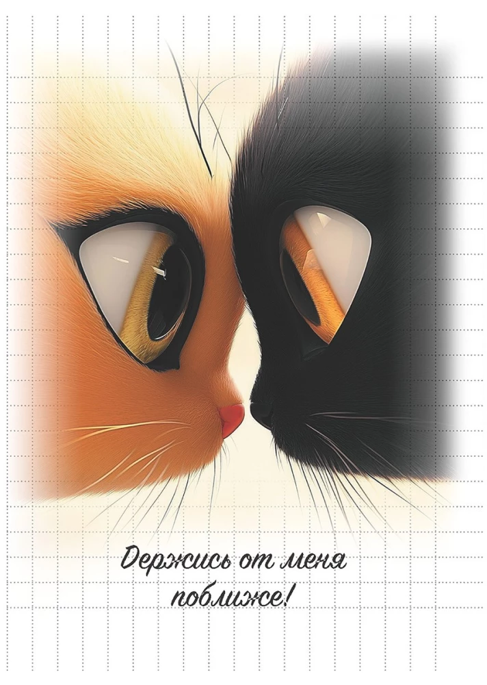 Kotikų bloknotas (juodas katinas juodame viršelyje)