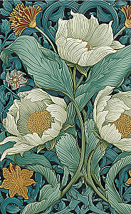 Блокнот Flora Design (белые и розовые цветы)