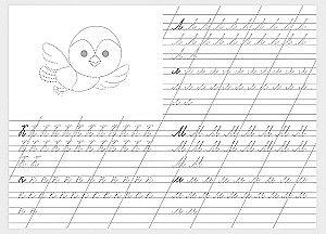 Writing the Alphabet