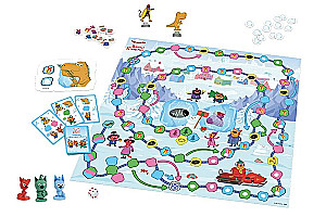 Настольная игра - Три кота. Зимние каникулы. Команда Миу-миу-миу!