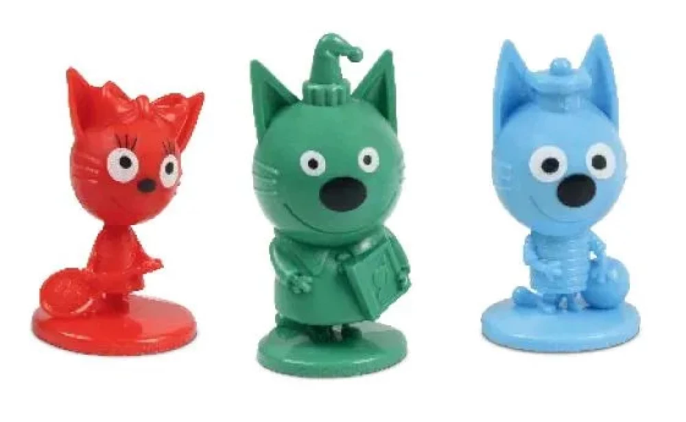 Настольная игра - Три кота. Зимние каникулы. Команда Миу-миу-миу!