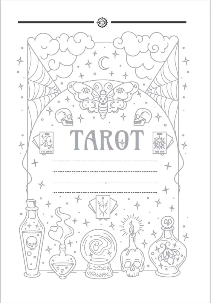 Tarot Journal. Taro dienoraštis