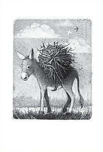 Маленький ослик Марии. Бегство в Египет