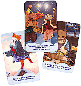 Žiemos katės prognozės (25 kortelės)