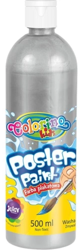Gouache 500ml. Silber. COLORINO