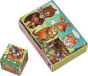 IQ kubeliai. 6 kubelių dėžutėje. Atspėk, kieno pusė. 3+