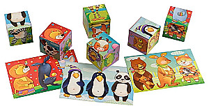 IQ kubeliai. 6 kubelių dėžutėje. Atspėk, kieno pusė. 3+