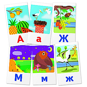 Engaging Cards. IQ Trainers. Preschool Education. Level 6. Letters. The Entire Alphabet from A to Z