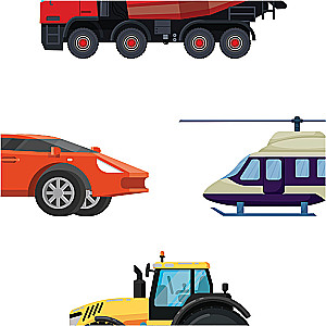 Galda spēle - Šurum-Burum. Atrodi pusīti (transports)