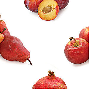 Gra planszowa - Szurum-Burum. Znajdź połowę (warzywa, owoce)