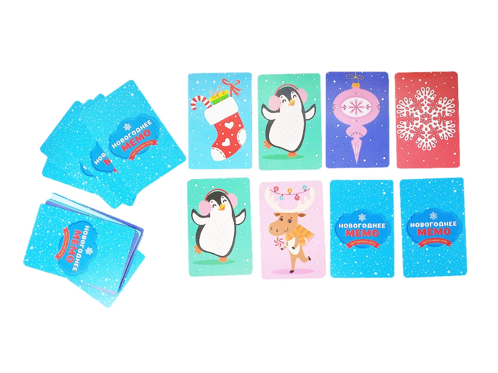 Stalo žaidimas - Naujųjų metų MEMO