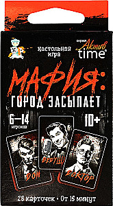 Gra planszowa - Mafia. Miasto zasypia