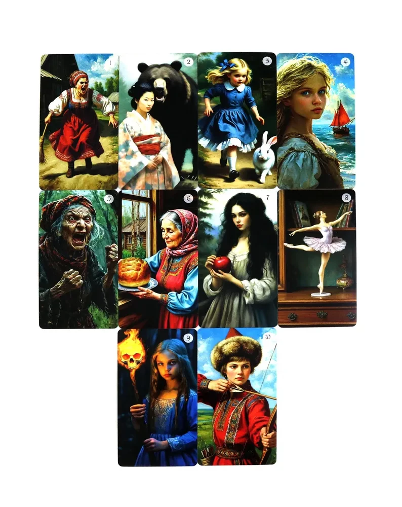 Women's Fairy Tale Archetypes (78 cards)