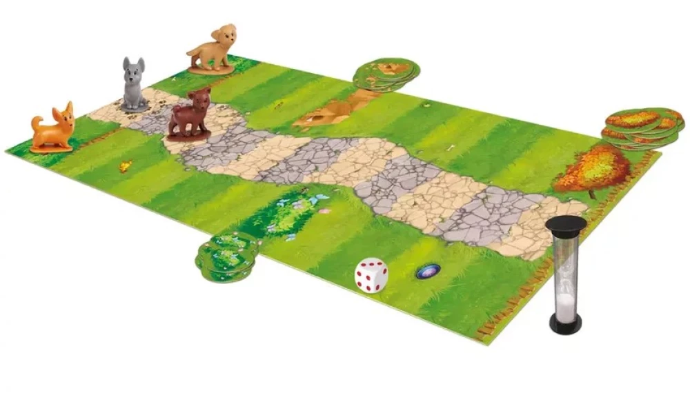 Stalo žaidimas - Šuniukai