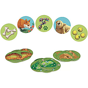 Stalo žaidimas - Šuniukai