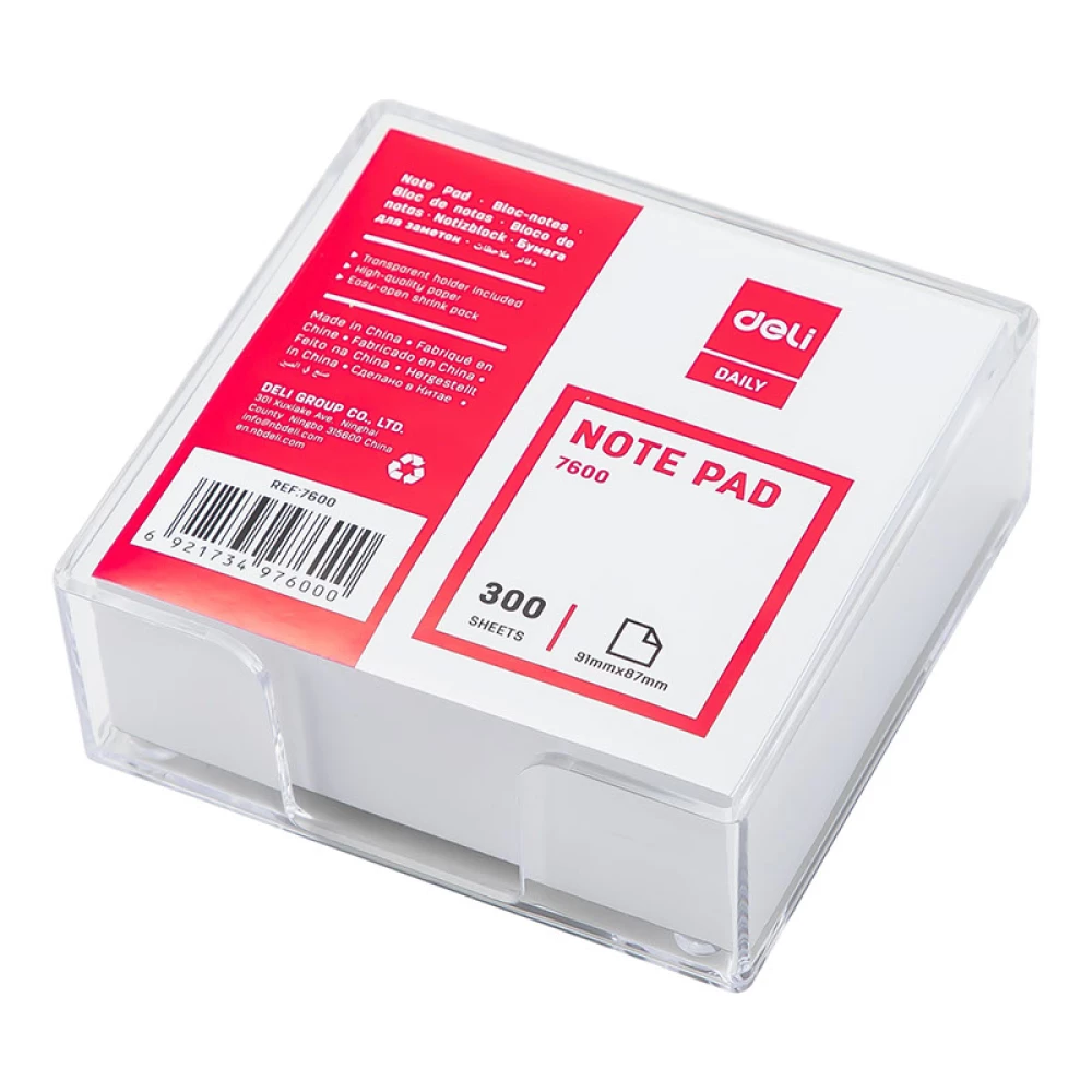 DELI Бумага для заметок с подставкой