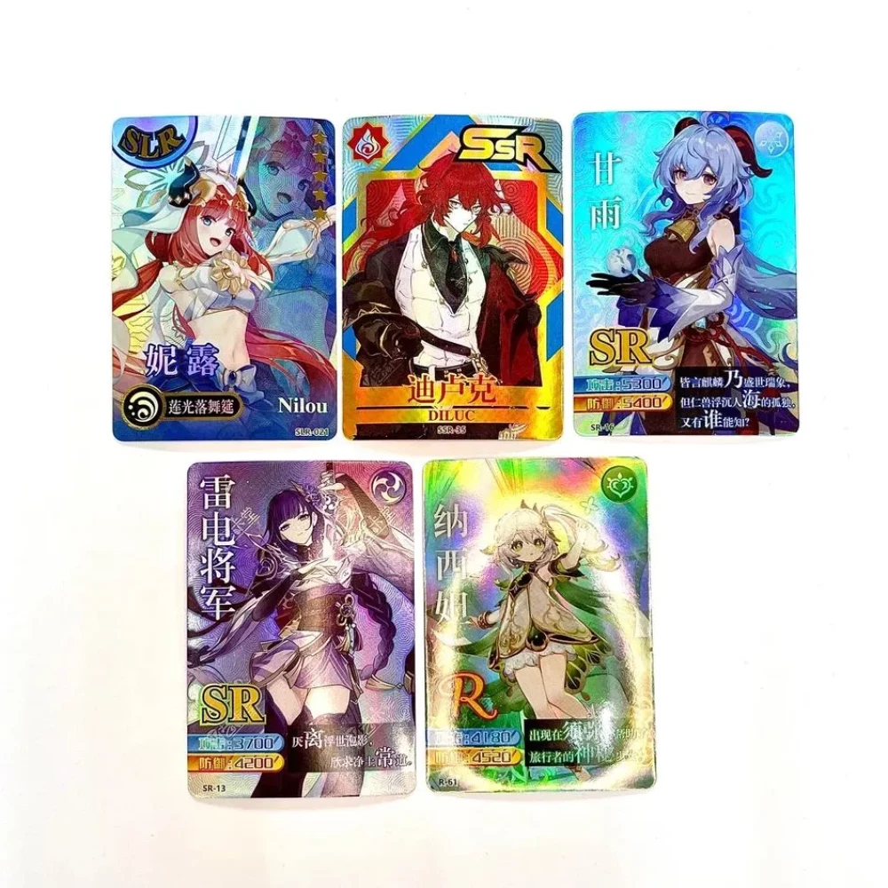 Коллекционные карточки GI (Аяка/Ёмия), Genshin Impact