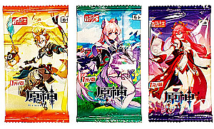 Коллекционные карточки GI (Аяка/Ёмия), Genshin Impact