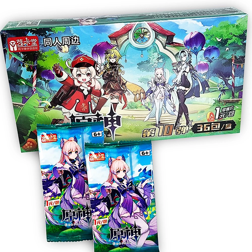 Коллекционные карточки GI (Аяка/Ёмия), Genshin Impact