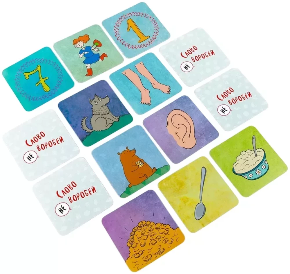 Stalo žaidimas - Žodis nėra paukštis