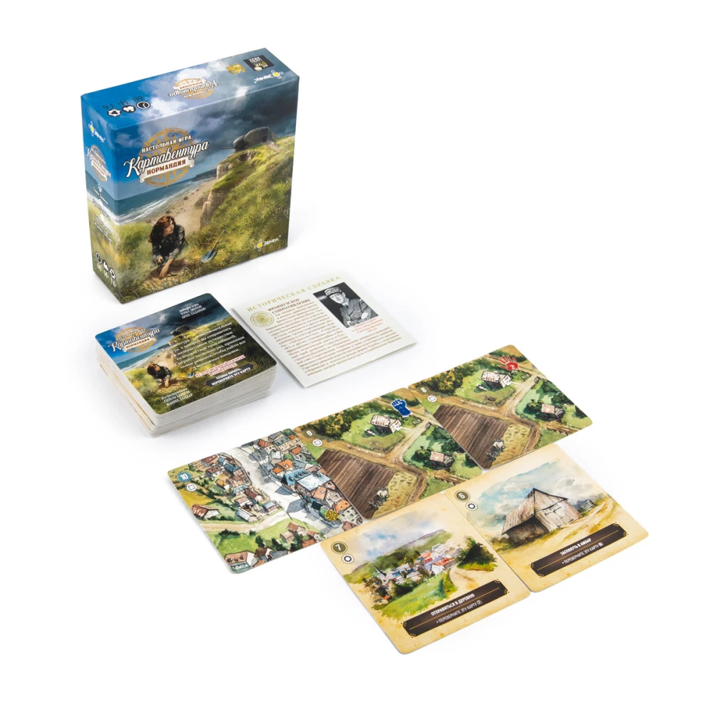 Lauamäng - Kartaventura. Normandia