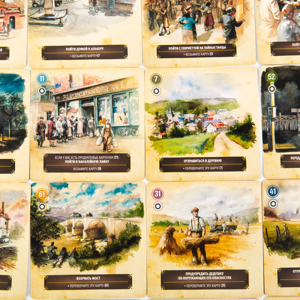 Lauamäng - Kartaventura. Normandia