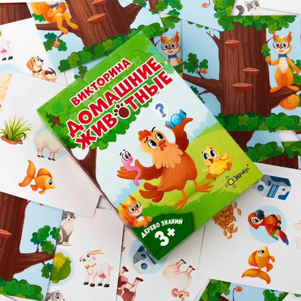 Lauamäng - Teadmiste puu: Koduloomad