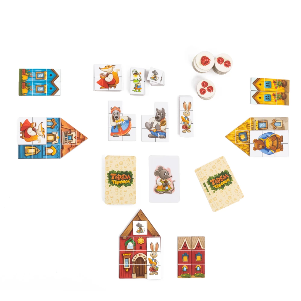 Stalo žaidimas - Teremas-teremokas