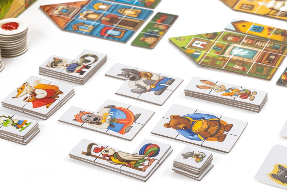 Stalo žaidimas - Teremas-teremokas