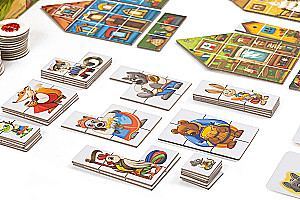 Stalo žaidimas - Teremas-teremokas